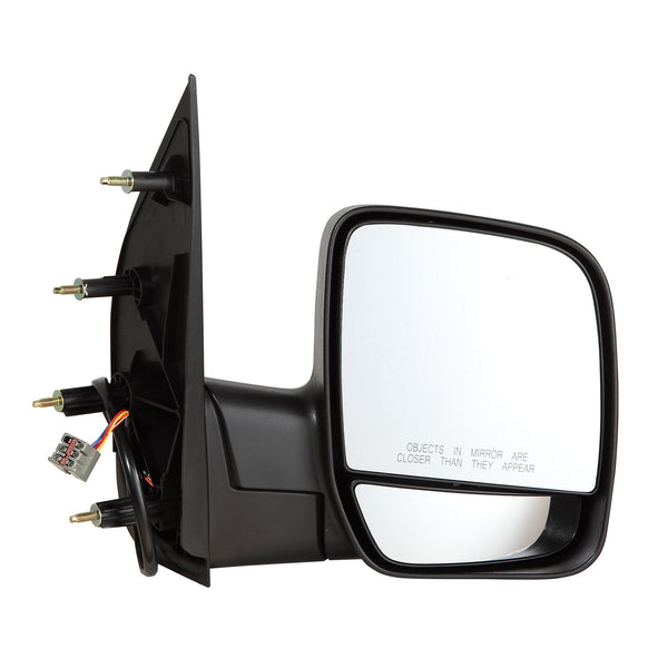 For Ford Econoline Van 2002 03 04 05 06 2007 Power Non-Heated Mirror w/ Puddle Lamp Passenger Side(Textured) 2C2Z 17682 BAB FO1321276