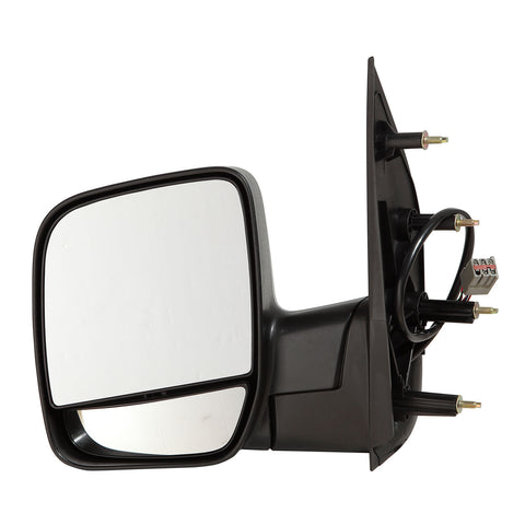 For Ford Econoline Van 2002 03 04 05 06 2007 Power Non-Heated Mirror w/ Puddle Lamp Driver Side(Textured) 2C2Z 17683 BAB FO1320276