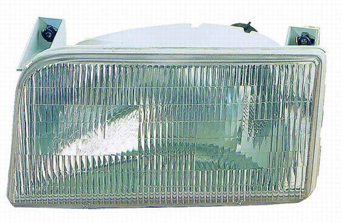 For Ford F-350 1992 93 94 95 96 1997/ F-150/ 250/ Bronco 1992 93 94 95 1996 Headlight Driver Side CAPA Certified F2TZ 13008 B FO2502118C