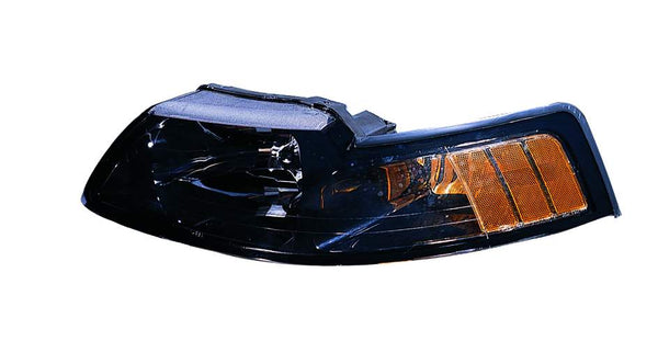 For Ford Mustang 2001 02 03 2004 Headlight Black Bezel Driver Side CAPA Certified 3R3Z 13008 DA FO2502177C