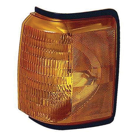 For Ford F-Pickup / Bronco 1987 88 89 90 1991 Parking Light Driver Side w/o Chrome & Black E9TZ 13201 D FO2520107