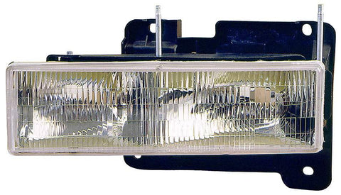 For Chevrolet/ GMC C/K 1500/ 2500/ 3500 1988-2002/ Suburban 1992-1999/ Yukon/ Blazer/ Tahoe/ Escalade 1992-2000 w/o Denali Pkg Headlight Driver Side 15034929 GM2502101