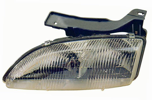For Chevrolet Cavalier 1995 96 97 98 1999 Headlight Driver Side CAPA Certified 16523441 GM2502130C