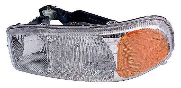 For GMC Sierra Pickup 1999 00 01 2002/ Yukon/ Yukon XL 2000 01 02 03 04 05 2006 Headlight Driver Side 15850351 GM2502188