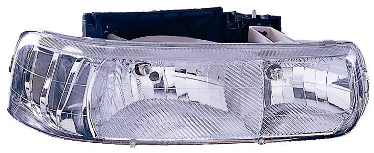 For Chevrolet Silverado 1999 00 01 2002/ Tahoe/ Suburban 2000 01 02 03 04 2005 Headlight DIAMOND DESIGN PAIR  GM2505103