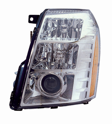 For Cadillac Escalade 2007 08 2009/ Hybrid 2009 Headlight w/ HID(2009 1ST DESIGN) Driver Side CAPA Certified 25897648 GM2502291C