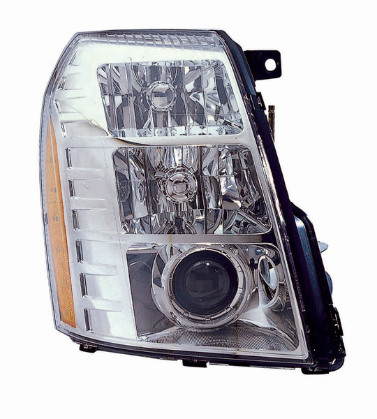 For Cadillac Escalade 2007 08 2009/ Hybrid 2009 Headlight w/ HID(2009 1ST DESIGN) Passenger Side CAPA Certified 25897649 GM2503291C