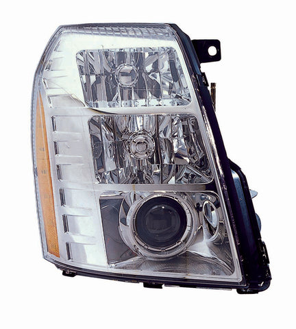 For Cadillac Escalade 2007 08 2009/ Hybrid 2009 Headlight w/ HID(2009 1ST DESIGN) Passenger Side CAPA Certified 25897649 GM2503291C