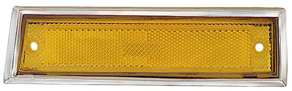 For Chevrolet/ GMC C/K 10 Truck/ Suburban/ Blazer / Jimmy 1981-1991 Side Marker Light Driver Side w/ Chrome Trim 915557 GM2550115