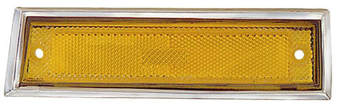 For Chevrolet/ GMC C/K 10 Truck/ Suburban/ Blazer / Jimmy 1981-1991 Side Marker Light Driver Side w/ Chrome Trim 915557 GM2550115