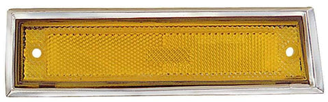 For Chevrolet/ GMC C/K 10 Truck/ Suburban/ Blazer / Jimmy 1981-1991 Side Marker Light Passenger Side w/ Chrome Trim 915558 GM2551107