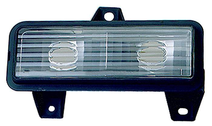 For Chevrolet/ GMC R/ V / Suburban/ Jimmy/ Blazer 1989 90 1991/ Van 1992 93 94 95 1996 Parking/Turn Signal Light Driver Side w/ SINGLE Headlight 16510853 GM2520129