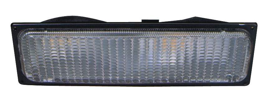 For Chevrolet/ GMC C/K 10 1988 1989 Parking/Turn Signal Light Driver Side Black DUAL Headlight 5974335 GM2520103