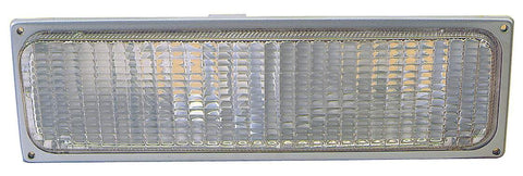For Chevrolet/ GMC C/K 10 Truck 1990 91 92 1993/ Suburban/ Blazer / Yukon 1992 1993 Parking/Turn Signal Light Driver Side Gray COMPOSITE Headlight 5975423 GM2520108