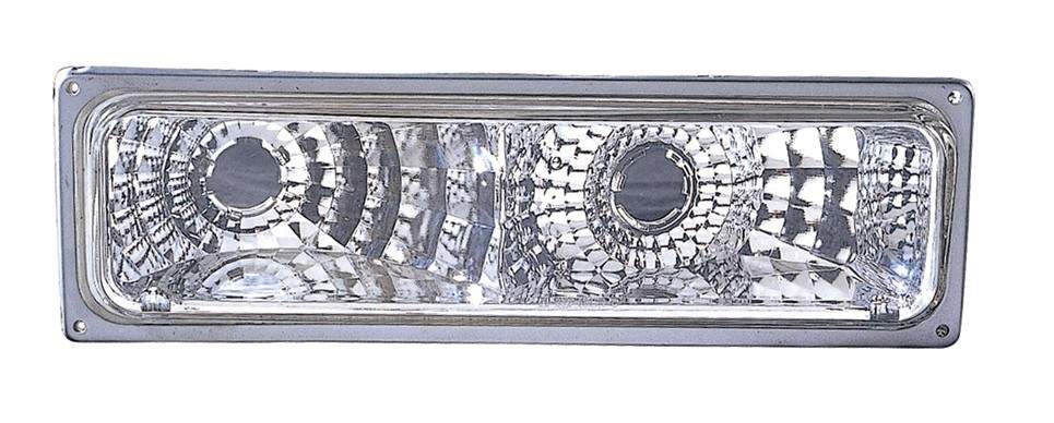 For Chevrolet/ GMC C/K 10 Truck 1988 89 90 91 92 1993/ Suburban/ Blazer/ Yukon 1992 1993 Parking/Turn Signal Light DIAMOND Chrome PAIR  GM2522119
