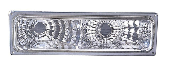 For Chevrolet/ GMC C/K 10 Truck 1988 89 90 91 92 1993/ Suburban/ Blazer/ Yukon 1992 1993 Parking/Turn Signal Light DIAMOND Chrome PAIR  GM2522119