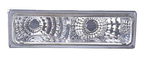 For Chevrolet/ GMC C/K 10 Truck 1988 89 90 91 92 1993/ Suburban/ Blazer/ Yukon 1992 1993 Parking/Turn Signal Light DIAMOND Chrome PAIR  GM2522119