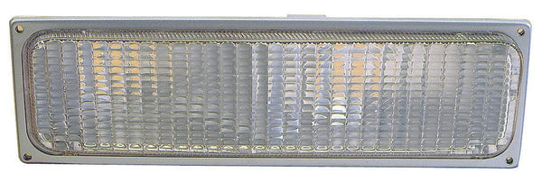 For Chevrolet/ GMC C/K 10 Truck 1990 91 92 1993/ Suburban/ Blazer / Yukon 1992 1993 Parking/Turn Signal Light Passenger Side Gray COMPOSITE Headlight 5975424 GM2521108