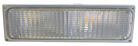 For Chevrolet/ GMC C/K 10 Truck 1990 91 92 1993/ Suburban/ Blazer / Yukon 1992 1993 Parking/Turn Signal Light Passenger Side Gray COMPOSITE Headlight 5975424 GM2521108