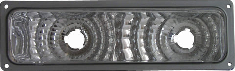 For Chevrolet/ GMC C/K 10 Truck 1988-2002/ Suburban/ Yukon 1992-1999/ Blazer 1992-1994/ Tahoe 1995-1999 Parking/Turn Signal Light DIAMOND DESIGN Black Bezel PAIR  GM2522113