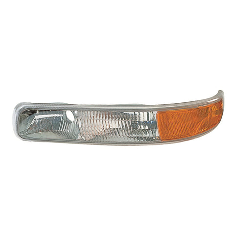 For Chevrolet Silverado Pickup 1999 00 01 2002/ Tahoe/ Denali/ Yukon 2000 01 02 03 04 05 2006 Parking Signal Light Driver Side CAPA Certified 15199558 GM2520173C