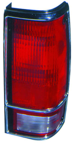 For Chevrolet S-10/ GMC S15/ Sonoma 1982-1993 Tail Light Passenger Side w/ Chrome Bezel 915708 GM2801105