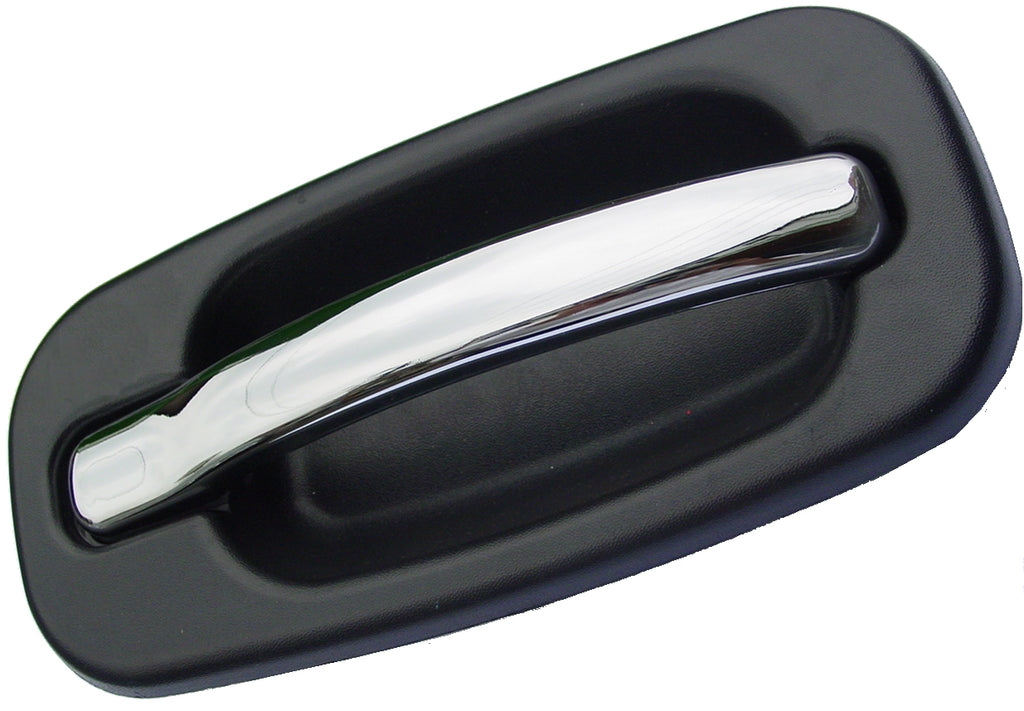 For Cadillac Escalade EXT/ Escalade 2002 03 04 05 2006 Outside Door Handle Rear Passenger Side (Chrome Lever+Blk Housing) 15745140 GM1521142