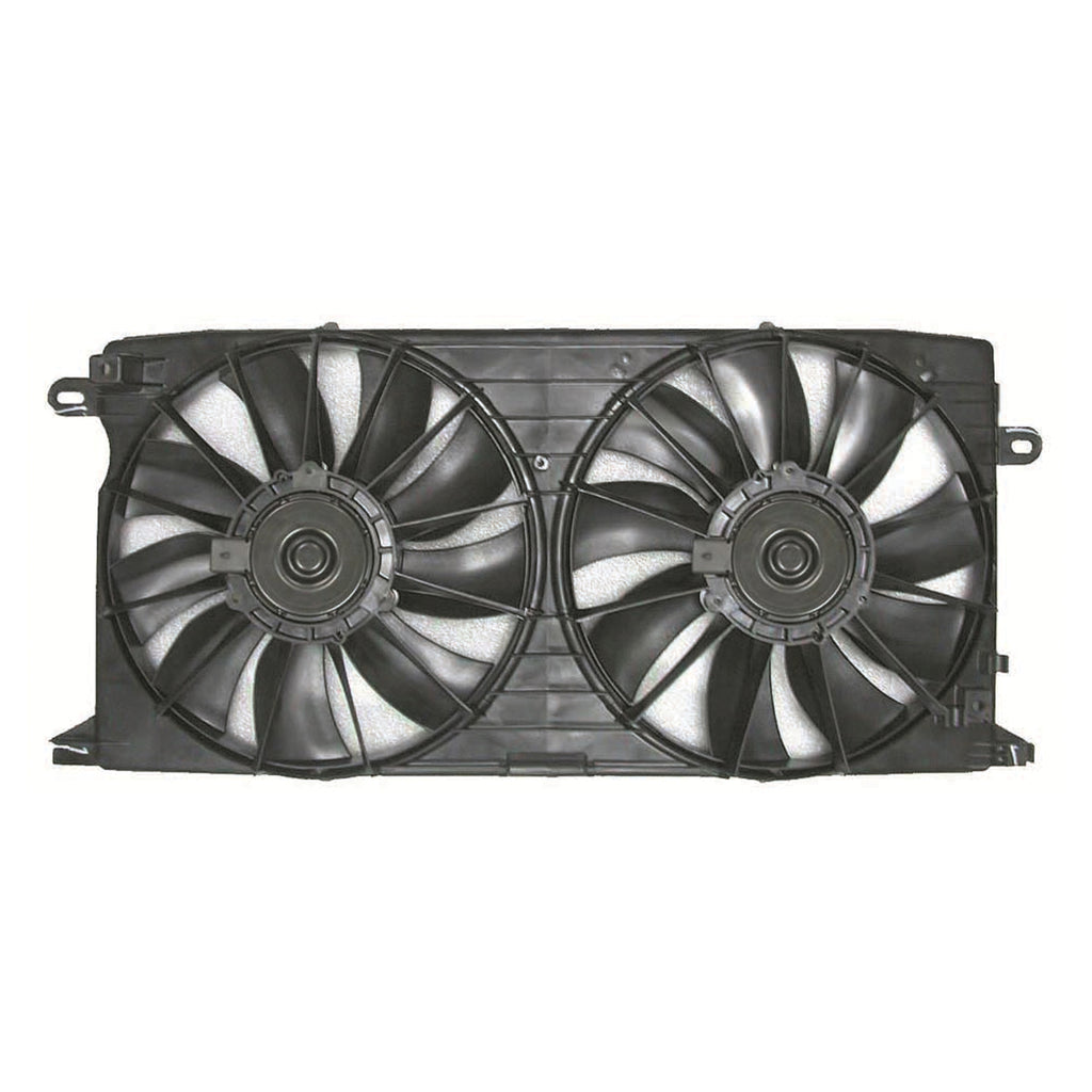 For Cadillac SVILE 1998 99 00 01 02 03 2004 Radiator A/C Fan Assembly R:12463002 L:12463003+12365378 GM3115185