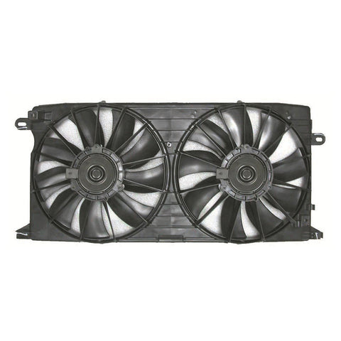 For Cadillac SVILE 1998 99 00 01 02 03 2004 Radiator A/C Fan Assembly R:12463002 L:12463003+12365378 GM3115185