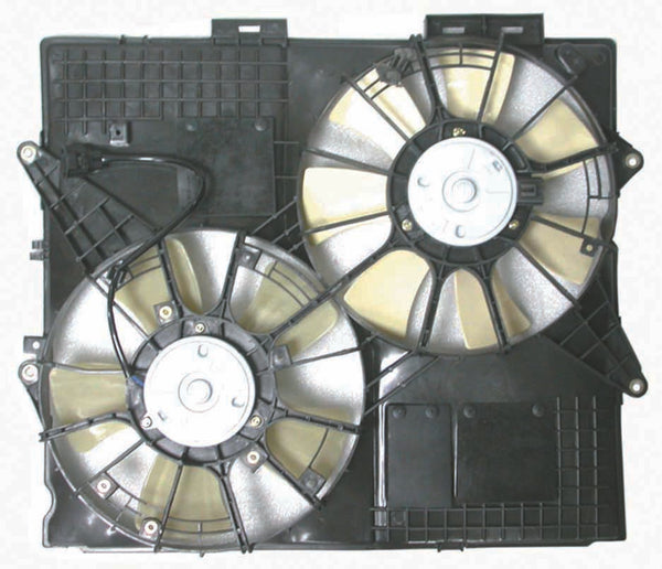For Cadillac SRX 3.6/ 4.6L w/o TOWING 2004 05 06 2007/ STS w/o EXTRA DUTY COOLING 3.6/ 4.6L 2005 06 2007 Radiator A/C Fan Assembly M R:88957423/ L:88957422 GM3120105