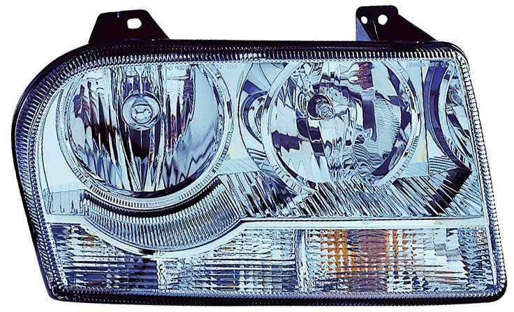 For Chrysler 300 2009 2010 Headlight 2.7L/ 3.5 Engine(2007 w/o DELAY OPTION) Driver Side CAPA Certified 4805757AK CH2502218C