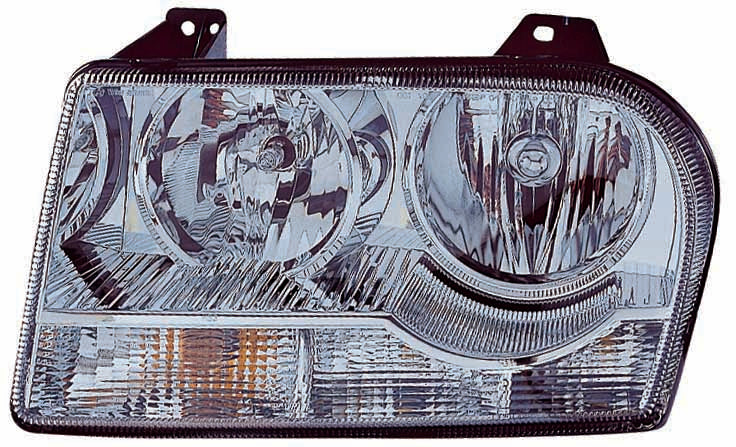 For Chrysler 300 2009 2010 Headlight 2.7L/ 3.5 Engine(2007 w/o DELAY OPTION) Passenger Side CAPA Certified 4805756AK CH2503218C