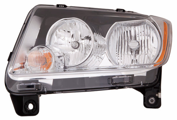 For Jeep Compass 2011 12 2013 Headlight STD CODE LMB w/o Black Trim Driver Side 68088869AD CH2518139
