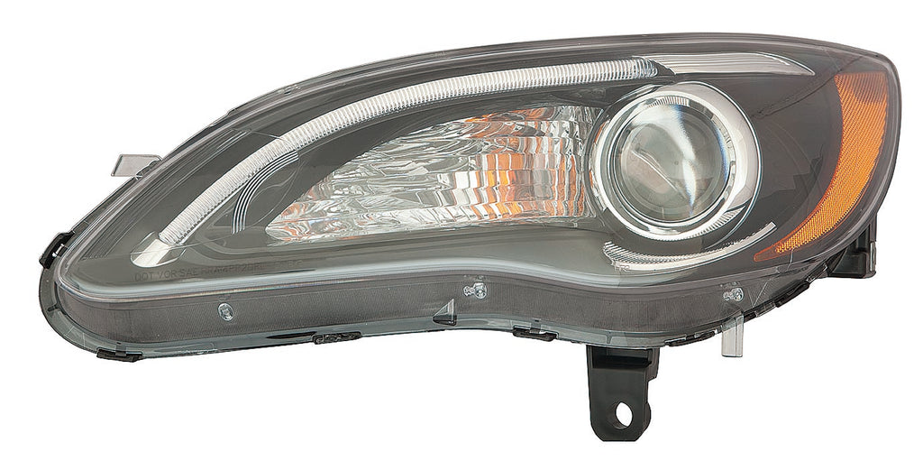 For Chrysler 200 Convertible. 11-5/ 2/ 2012 Headlight S Driver Side CAPA Certified 68088067AE CH2502274C