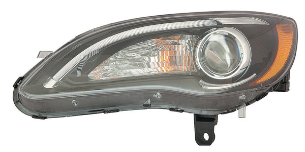 For Chrysler 200 S/ Convertible. 2011 12 13 2014 Headlight Black Bezel Driver Side 68088067AG CH2502275