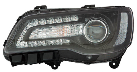 For Chrysler 300 2018 19 2020 Headlight Halogen Projector CODE LMC/ MFA Black Bezel Driver Side 68402949AA CH2502331