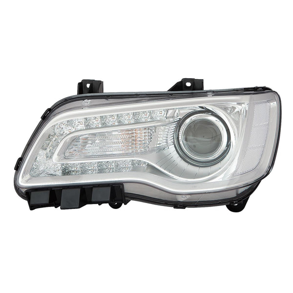 For Chrysler 300 2015 16 2017 Headlight Halogen Chrome Driver Side 68196277AD CH2502268