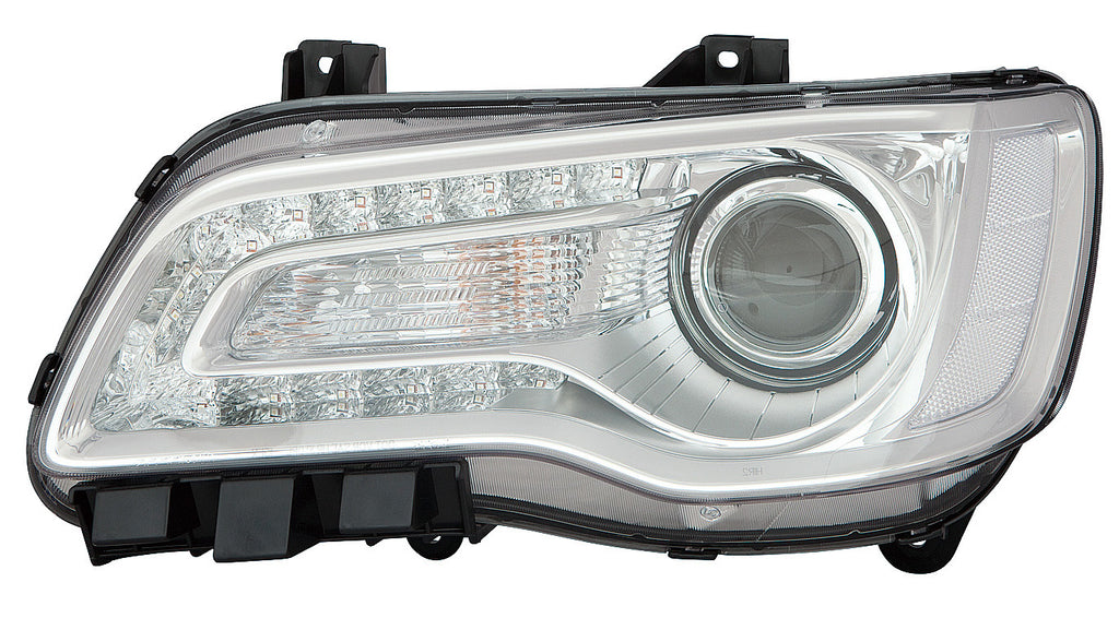 For Chrysler 300 2018 19 2020 Headlight Halogen Projector CODE LMC/ MFP Chrome Bezel Driver Side 68402947AA CH2502322