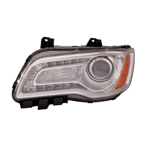 For Chrysler 300 2011 12 13 2014 Headlight Halogen Chrome Bezel Driver Side 68143003AC CH2502231