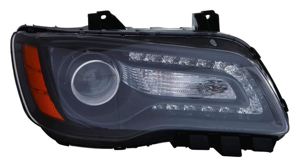 For Chrysler 300 Sedan 2012 13 2014 Headlight Halogen Black Bezel Passenger Side CAPA Certified 68085416AF CH2503235C