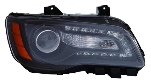 For Chrysler 300 Sedan 2012 13 2014 Headlight Halogen Black Bezel Passenger Side CAPA Certified 68085416AF CH2503235C