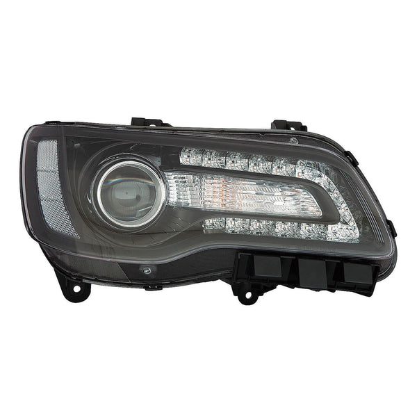For Chrysler 300 2015 16 2017 Headlight Halogen Black Bezel Passenger Side 68214382AD CH2503269