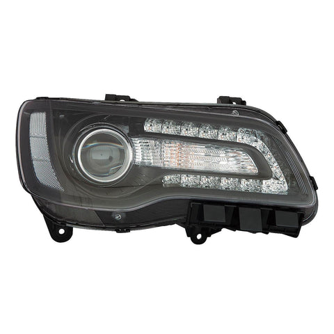 For Chrysler 300 2015 16 2017 Headlight Halogen Black Bezel Passenger Side 68214382AD CH2503269