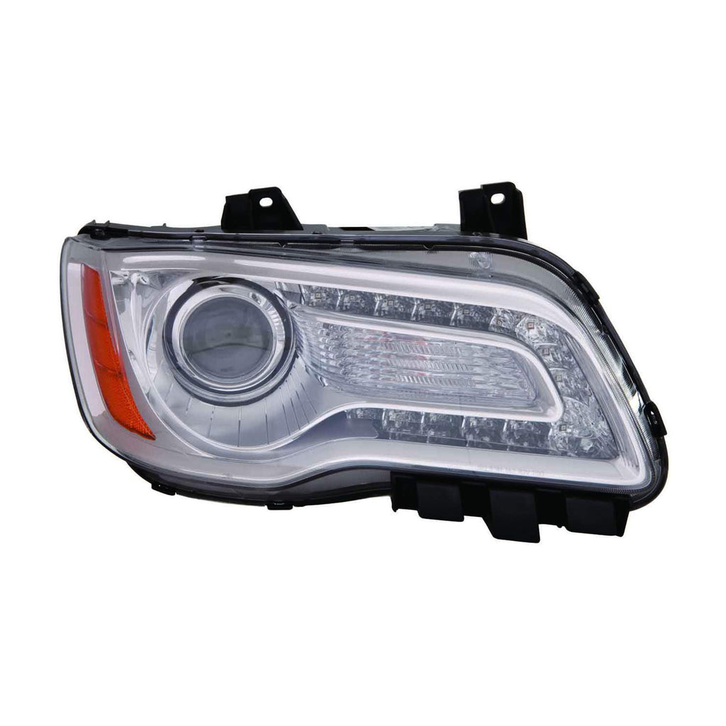 For Chrysler 300 2011 12 13 2014 Headlight Halogen Chrome Bezel Passenger Side 68143002AC CH2503231
