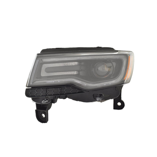 For Jeep Grand Cherokee WK 2015 2016 Headlight XENON Projector w/o MOTOR CONTROL MODULE & LOGO LAREDO/ Limited/ OVERLAND Driver Side 55112917AH CH2502287