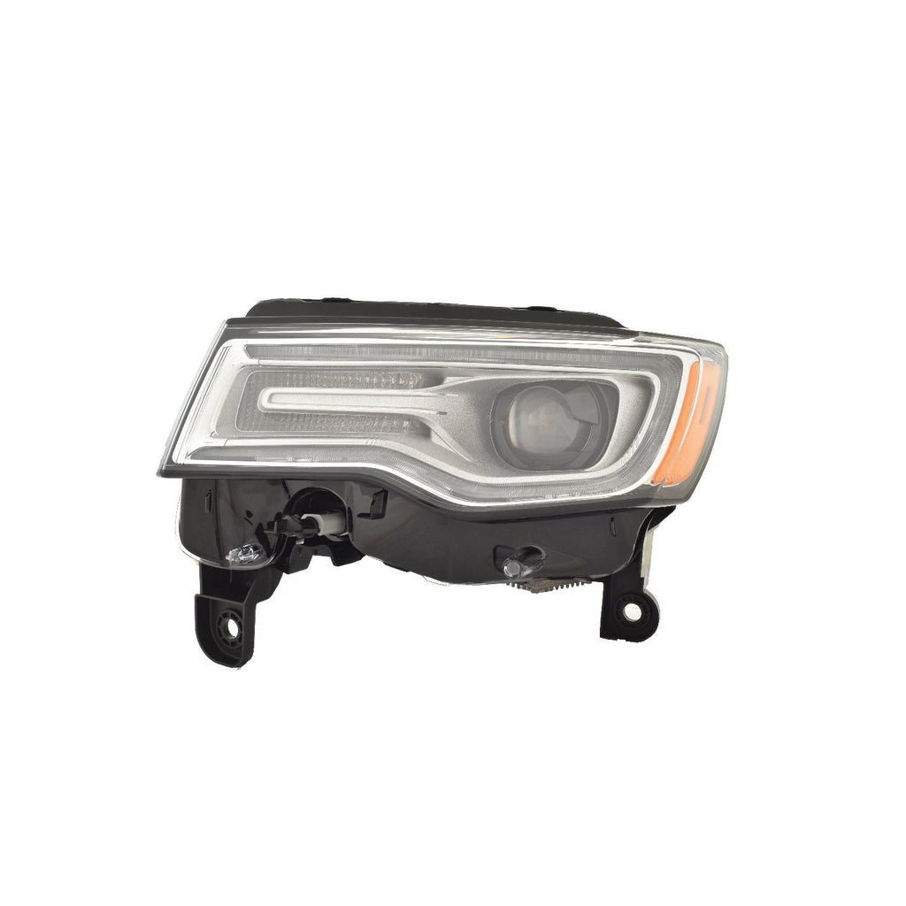For Jeep Grand Cherokee WK SUMMIT 2017 18 19 20 2021/ Limited 2019 20 2021/ Limited X 2022 Headlight XENON Projector w/ Limited X Pkg w/o MOTOR CONTROL MODULE & LOGO Driver Side 68266661AI CH2502315