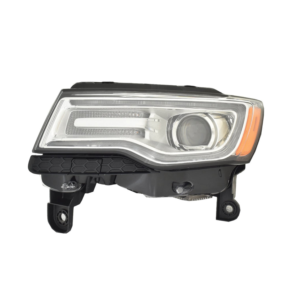 For Jeep Grand Cherokee WK 2014 Headlight XENON w/o MOTOR CONTROL MODULE & Adaptive & LOGO LAREDO/ Limited/ OVERLAND/ SUMMIT Driver Side 68111001AM CH2502252
