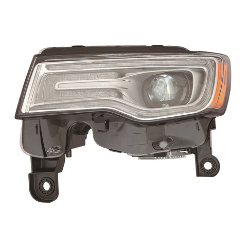 For Jeep Grand Cherokee WK 2017 18 19 20 2021 Headlight w/o MLCM & LOGO OVERLAND Driver Side 68289237AH CH2502300