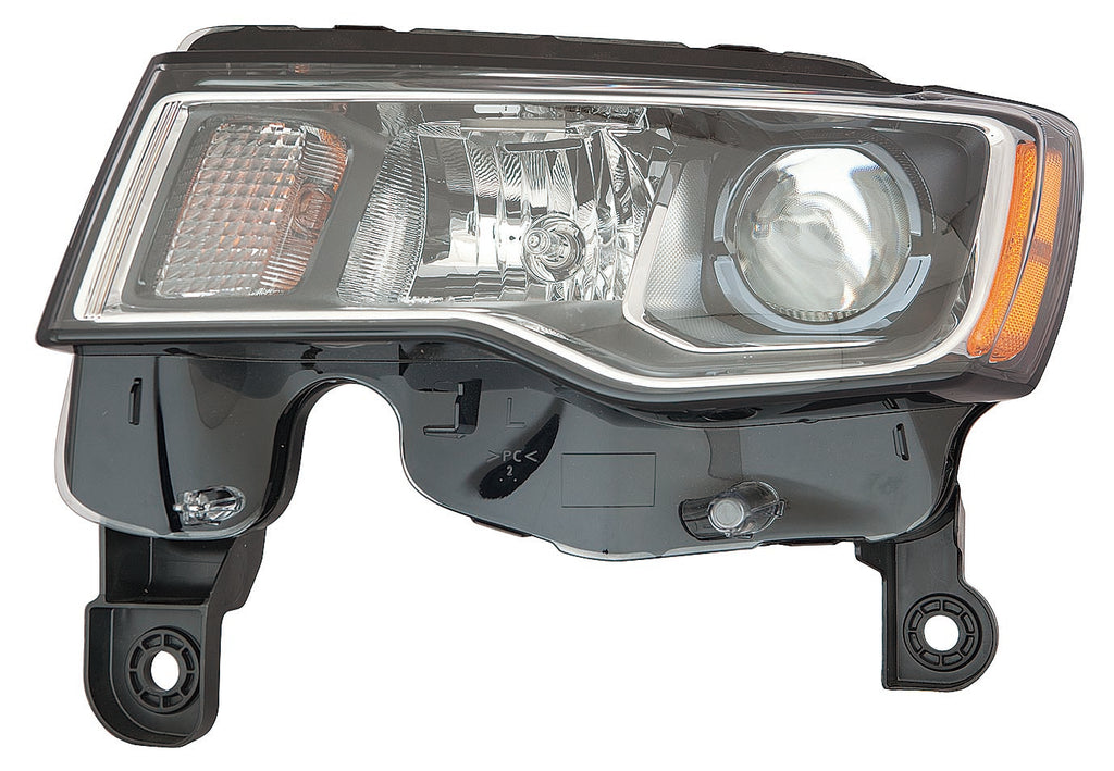 For Jeep Grand Cherokee 2017 18 19 20 21 2022 Headlight Halogen Chrome Driver Side CAPA Certified 68289235AF CH2502297C