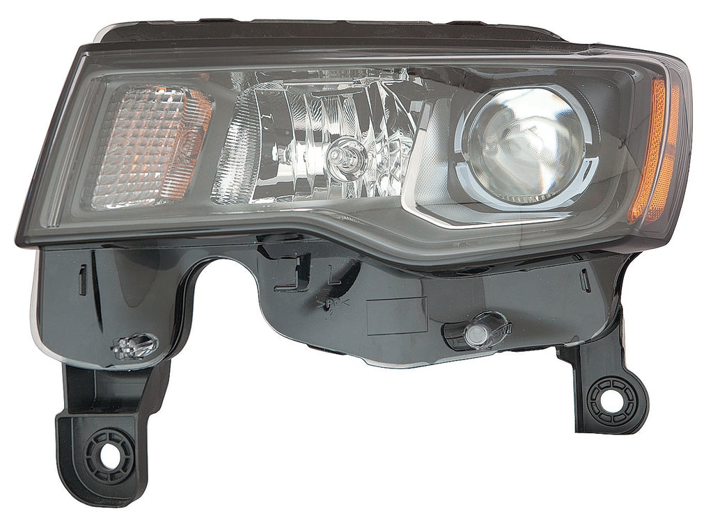 For Jeep Grand Cherokee 2017 18 19 20 21 2022 Headlight Halogen Black Driver Side 68266647AF CH2502309
